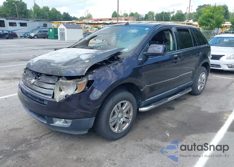 2007 Ford Edge Sel из США, поврежденный, VIN 2FMDK38C67BA64771